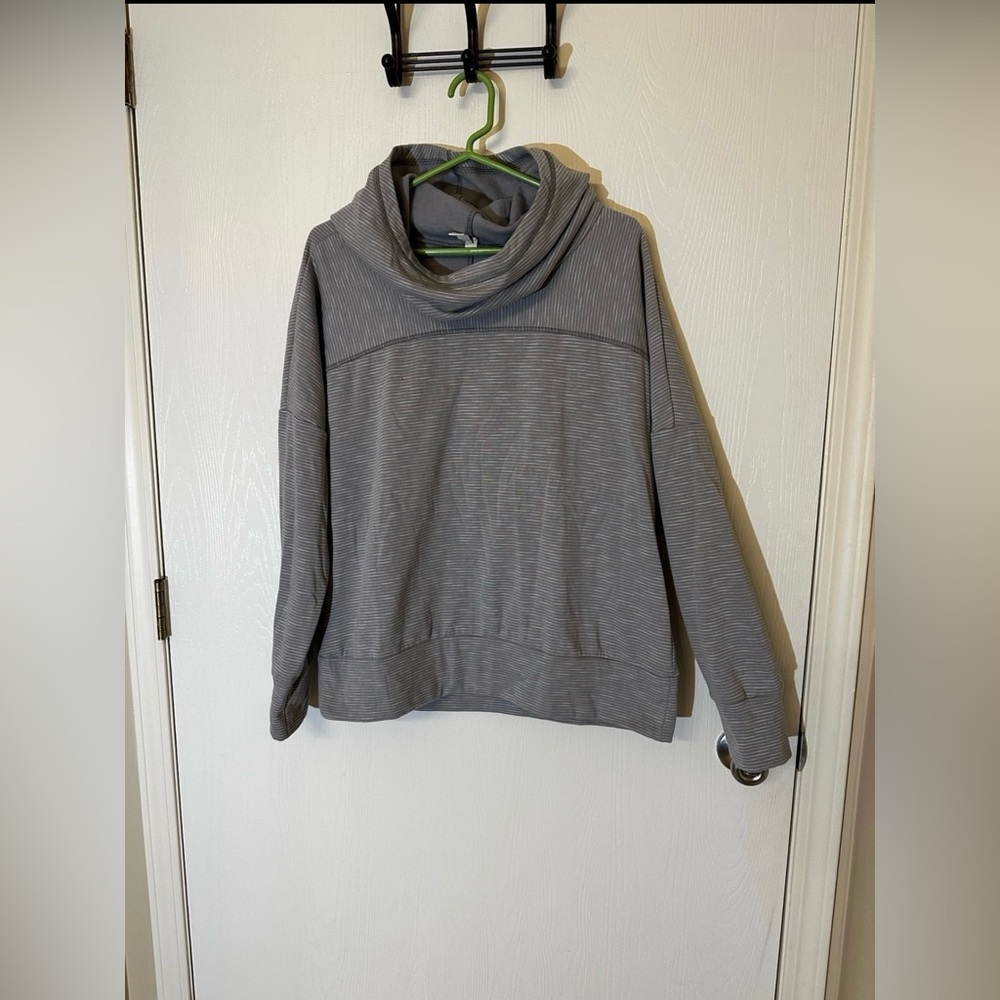 LUCY hoodie with cowl neck